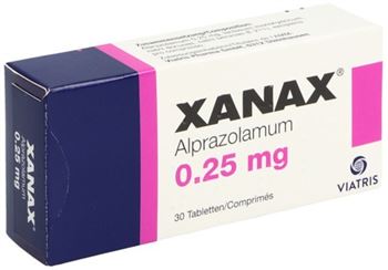 Xanax® 0.25 mg 100 tabs (Narkotika)