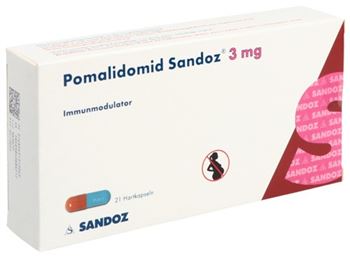 Pomalidomid Sandoz 3mg 21 caps