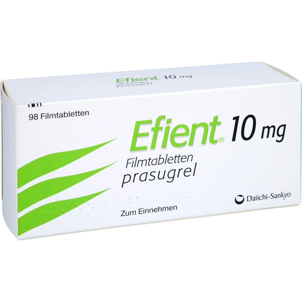 Efient 10mg 98 film-coated tabs