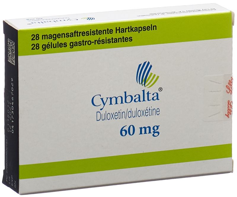 Cymbalta® 60mg 28 Gastro-resistant hard caps