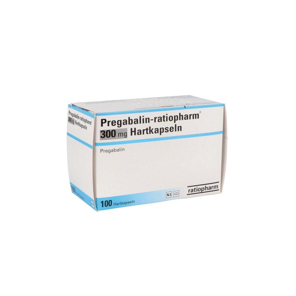 Pregabalin-ratiopharm® 300mg 100 caps