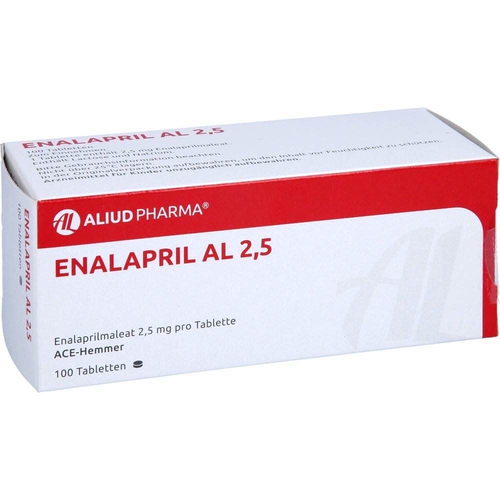  Enalapril AL 2,5 mg 100 tabs