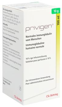 Privigen infusion solution 10 g/100 ml