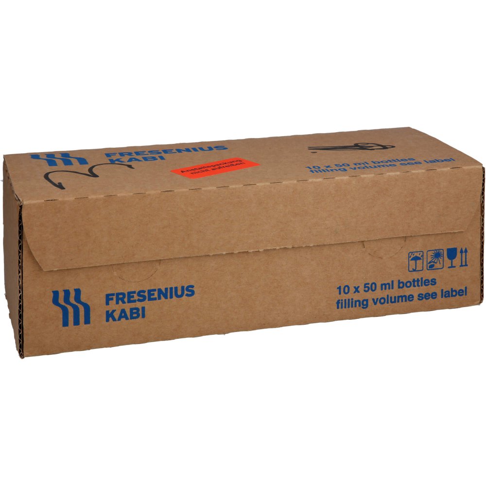 Propofol 2% (20mg/ml) MCT Fresenius 10x50ml vial