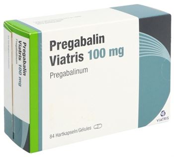 Pregabalin Viatris 100mg 84 caps (Narkotika)
