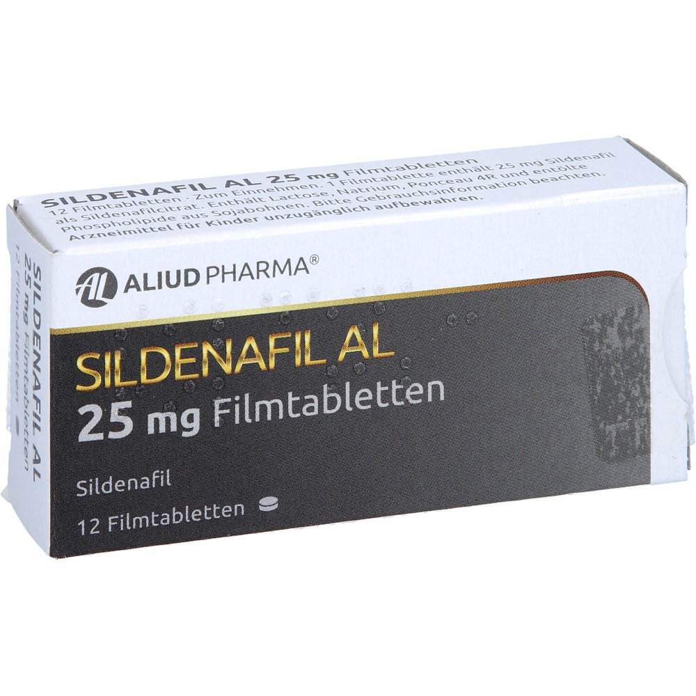 Sildenafil AL 25 mg 12 film-coated tablets