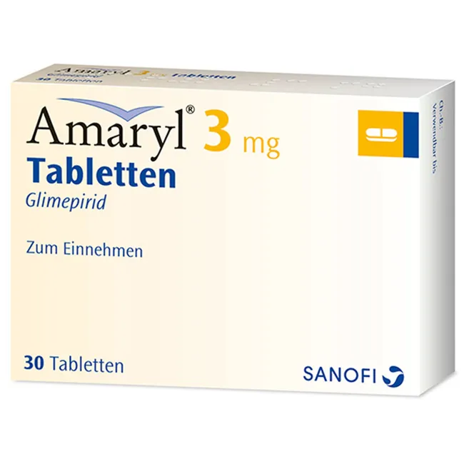 Amaryl® 3mg 30 tabs