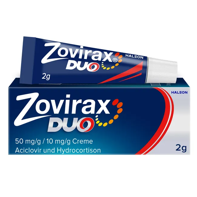 Zovirax Duo 50mg/g / 10mg/g 2g cream