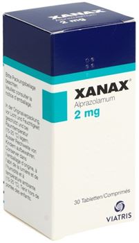 Xanax® 2 mg 30st (Narkotika)