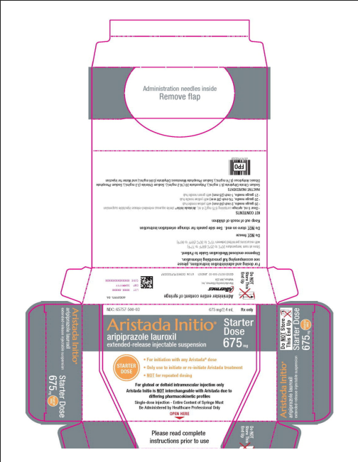 Aristada initio, 675 mg/2.4 ml extended release suspension for injection
