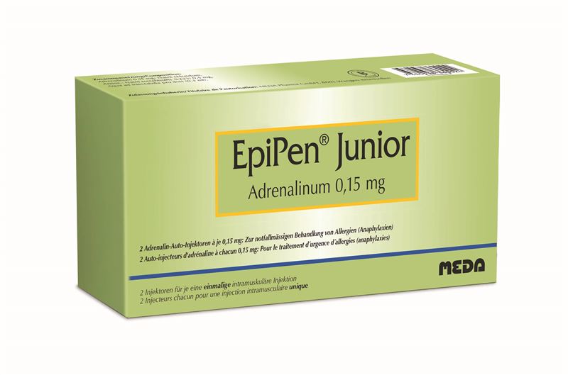 Epipen® Junior 0,15mg 2st solution for injection in pre-filled injector