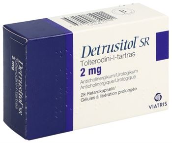 Detrusitol® SR 2mg 28 sustained-release caps