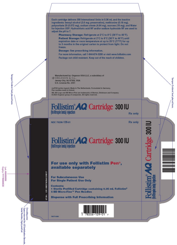 FOLLISTIM® AQ 300 IU/0,36ml Cartridge kit