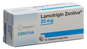 Lamotrigin Zentiva® 25mg 50 dispersible tabs