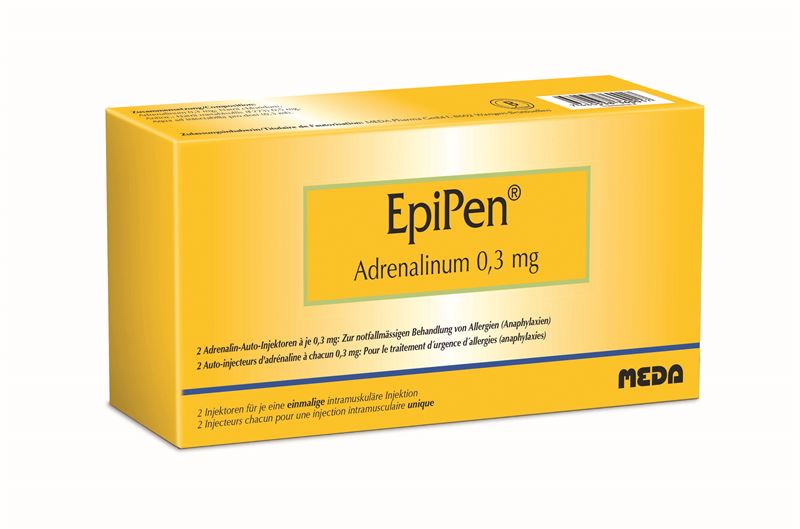 Epipen® 0,3mg 2st solution for injection in pre-filled injector