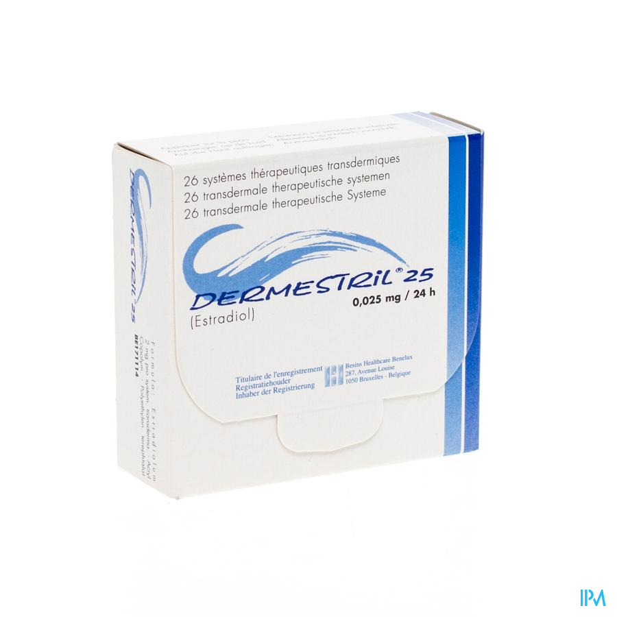 Dermestril 25 mcg / 24 hr trans patch