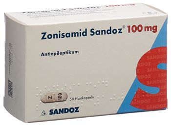 Zonisamide 100 mg 56 caps