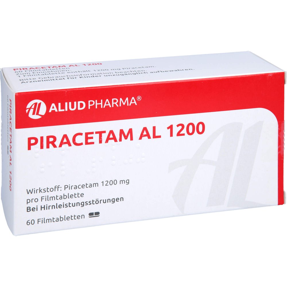 Piracetam AL 1200mg film-coated tabs, 60st