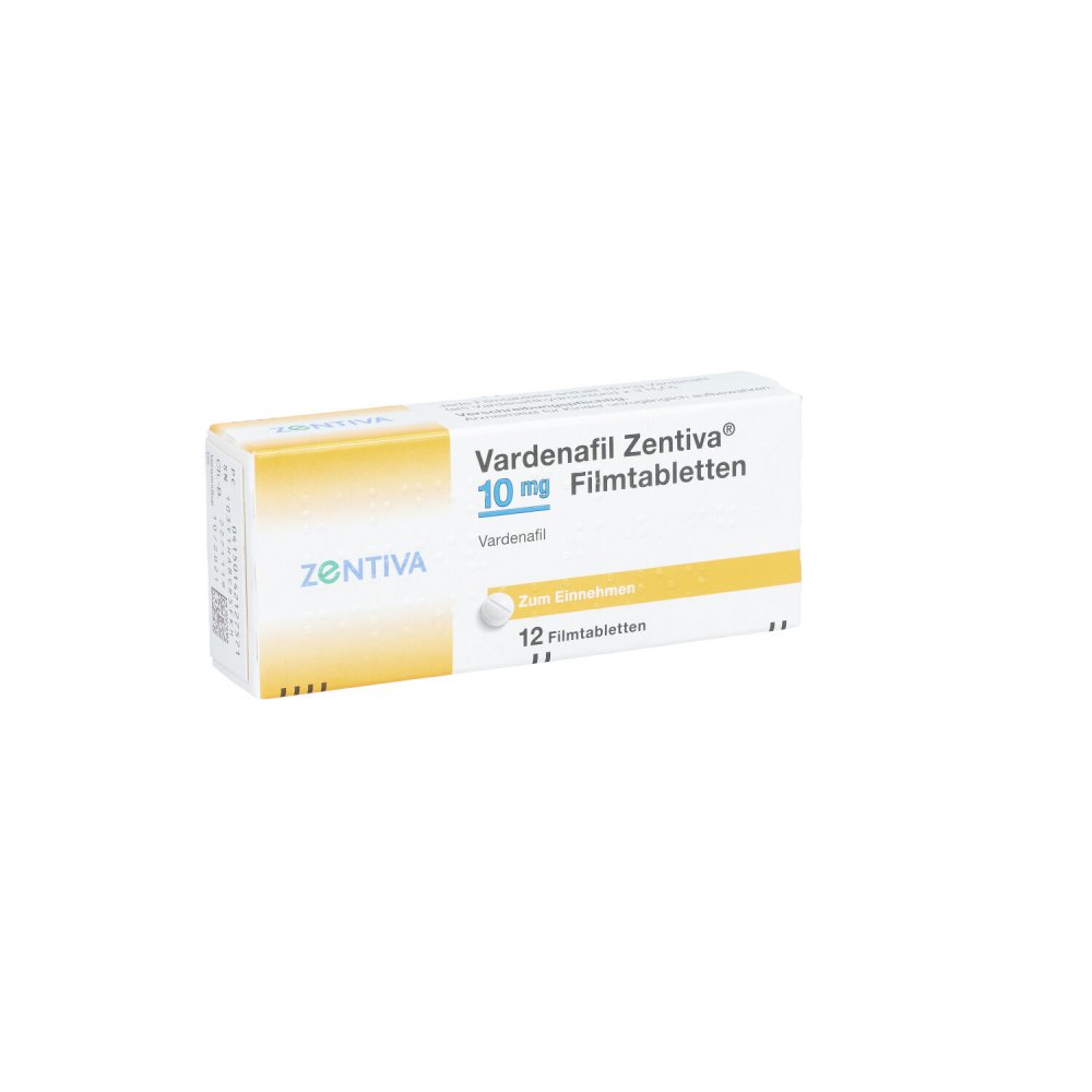 Vardenafil Zentiva 10mg 12 tabs