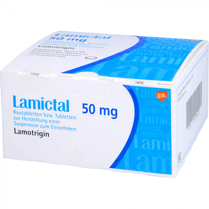 Lamictal 50 mg chewable/disp 98 tabs
