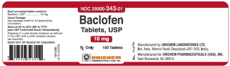 Baclofen 10mg 100 tabs
