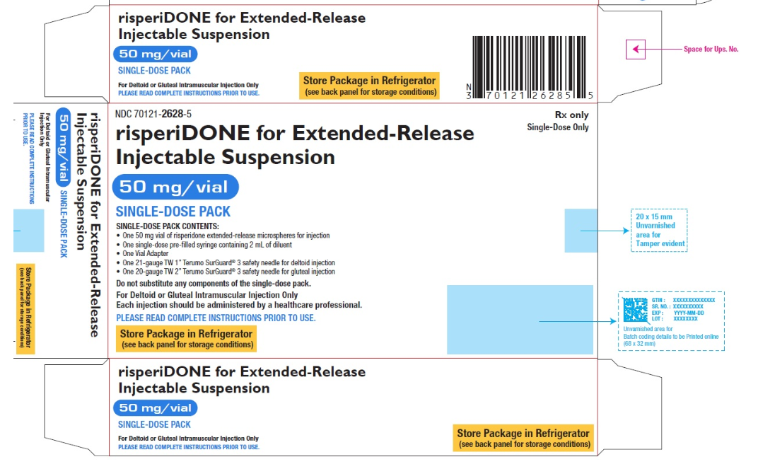 Risperidone 50mg Extended-release injectable suspension kit