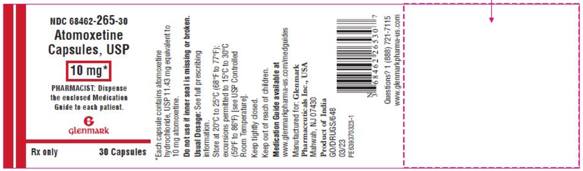 Atomoxetine 10mg 30 caps