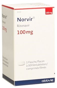 Norvir® 100mg 30 tabs (Switzerland)