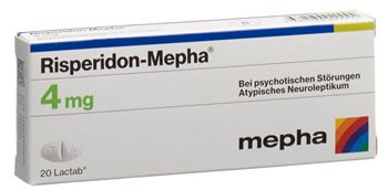 Risperidon-Mepha 4mg 60 tabs